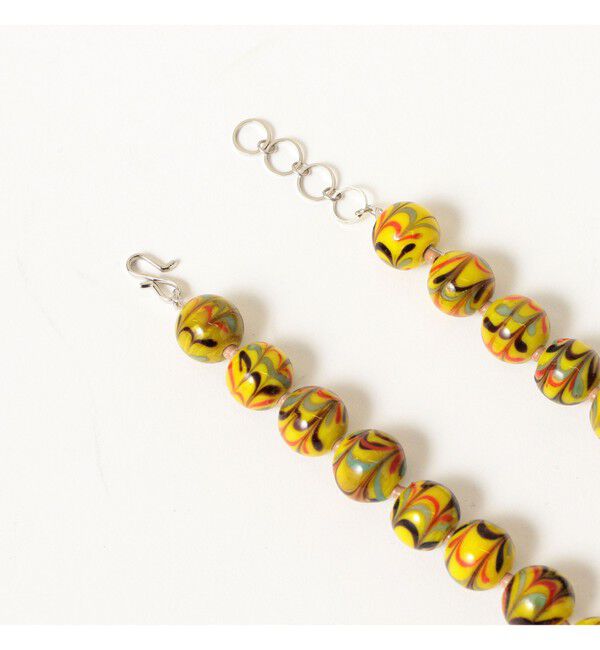 Ray BEAMS 「マーブルボール ネックレス」|その他|