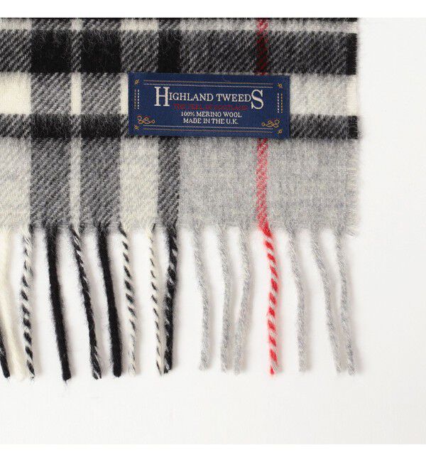BEAMSBOY「HIGHLAND TWEEDS / チェック ストール 小」|マフラー|