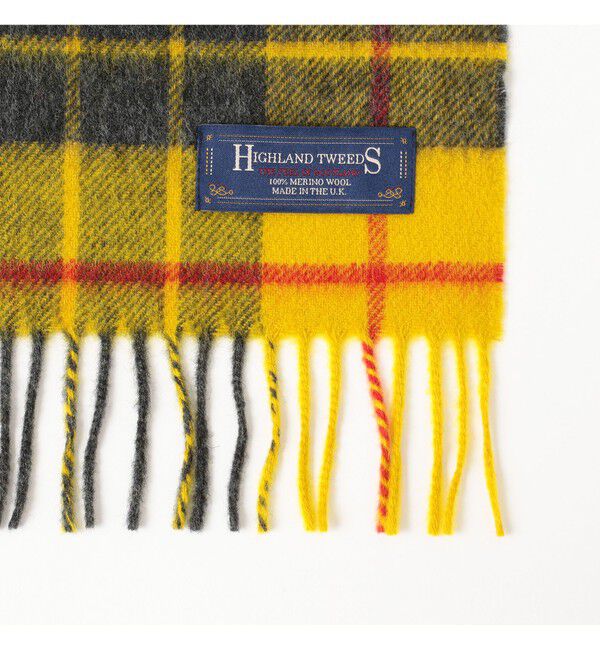 BEAMSBOY「HIGHLAND TWEEDS / チェック ストール 小」|マフラー|
