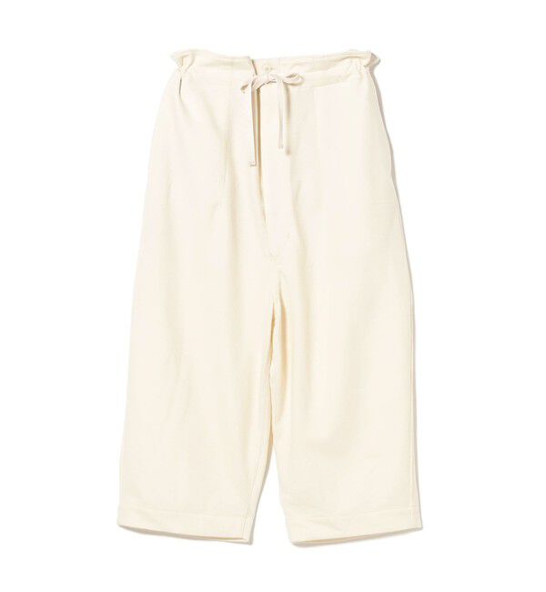 BEAMSBOY「HAVERSACK / ニット パンツ」|チノ|IVORY