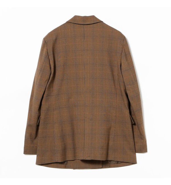 Ray BEAMS 「チェック 4ボタン W ジャケット」|テーラードジャケット|