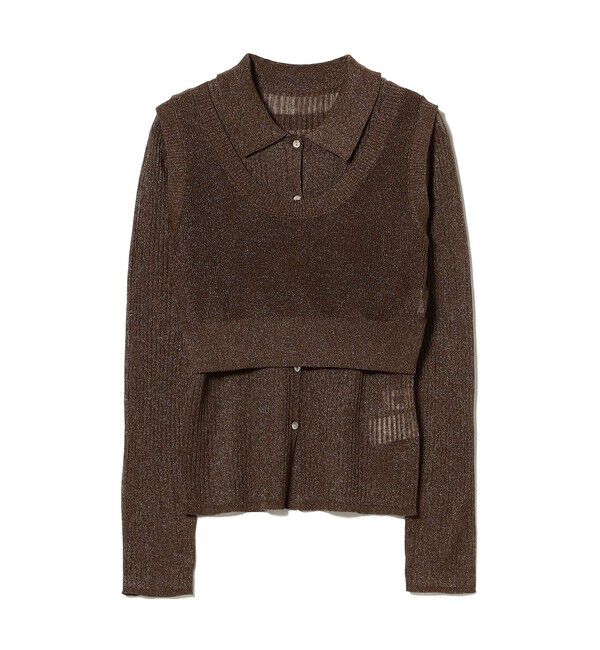 Ray BEAMS 「RBS / RIBポロ ベストセット」|ニット・セーター|