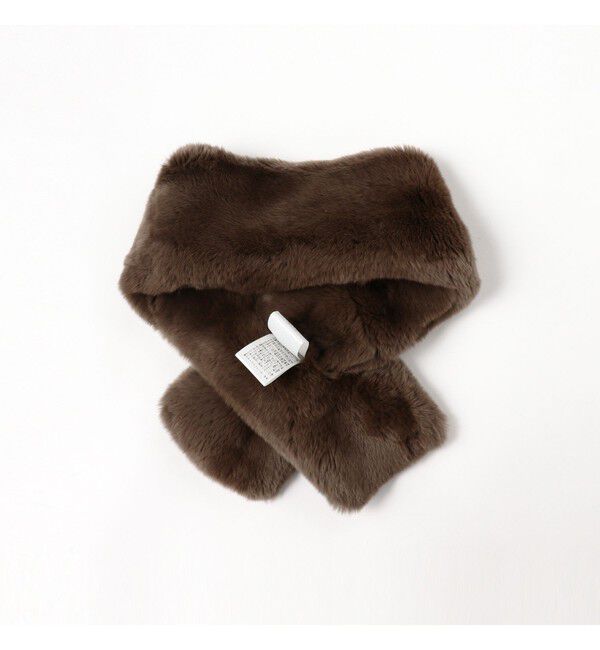 Demi-Luxe BEAMS 「リアル ラビット マフラー」|ストール|