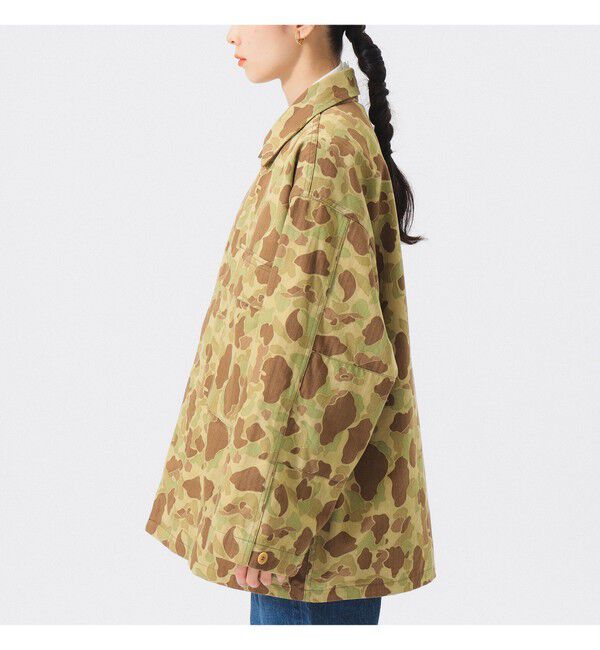 BEAMSBOY「【別注】BUZZ RICKSON'S / ヘリンボーン カモ ジャケット」|ブルゾン・スタジャン|