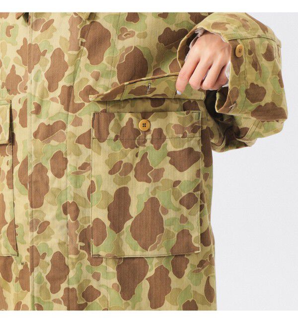 BEAMSBOY「【別注】BUZZ RICKSON'S / ヘリンボーン カモ ジャケット」|ブルゾン・スタジャン|