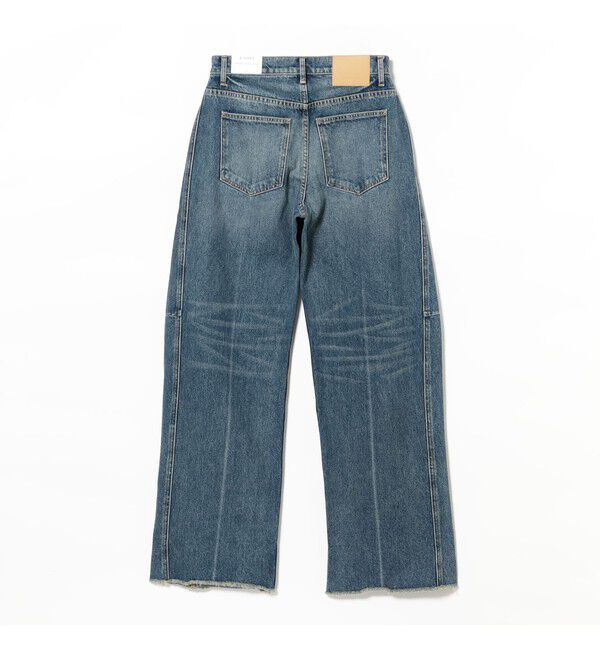 Demi-Luxe BEAMS 「B SIDES / RELAXED CUFFED LASSO デニムパンツ VISTA BLUE」|デニム|
