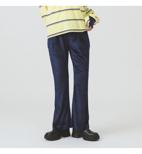 Ray BEAMS 「【別注】PENNEY&rsquo;S / ベロアパンツ」|チノ|DARK_NAVY