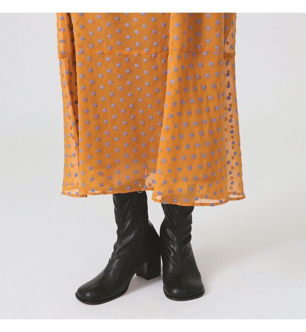 Ray BEAMS 「フラワー 刺繍 キャミ ワンピース」|ワンピース|