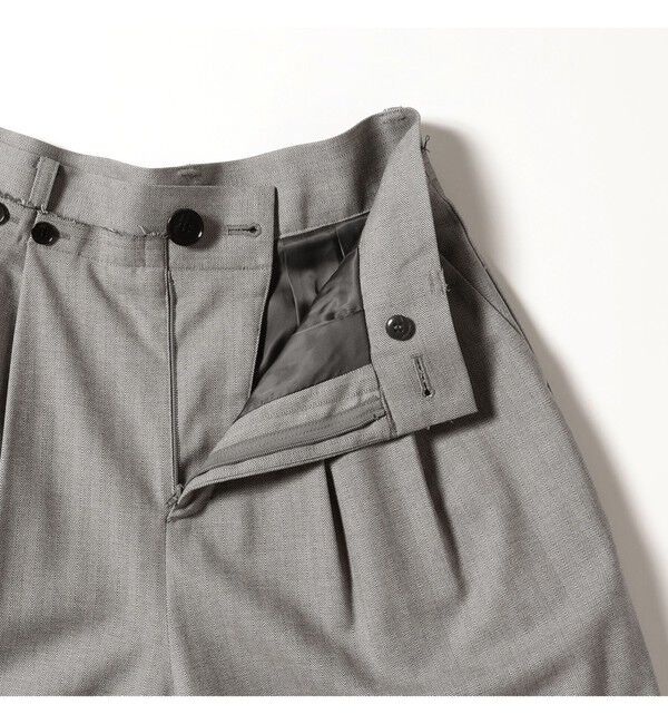 Ray BEAMS 「RBS / ヘリンボン ワイド パンツ」|チノ|