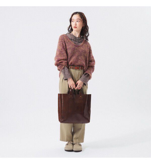 BEAMSBOY「カスリ モヘア ベースボール」|ニット・セーター|