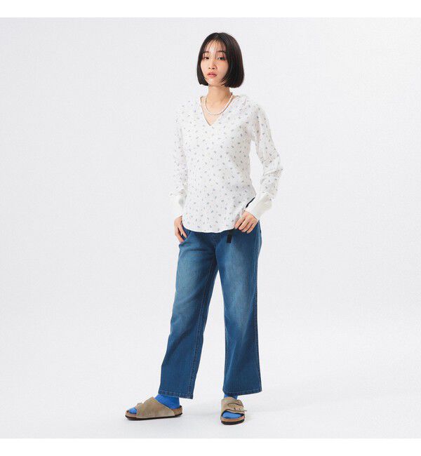 BEAMSBOY「フラワー サーマル パーカー」|Tシャツ・カットソー|