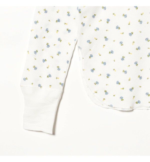 BEAMSBOY「フラワー サーマル パーカー」|Tシャツ・カットソー|