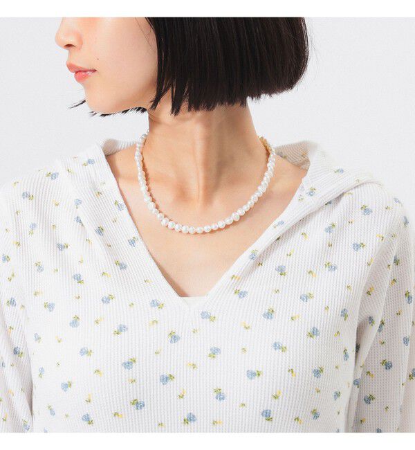 BEAMSBOY「フラワー サーマル パーカー」|Tシャツ・カットソー|