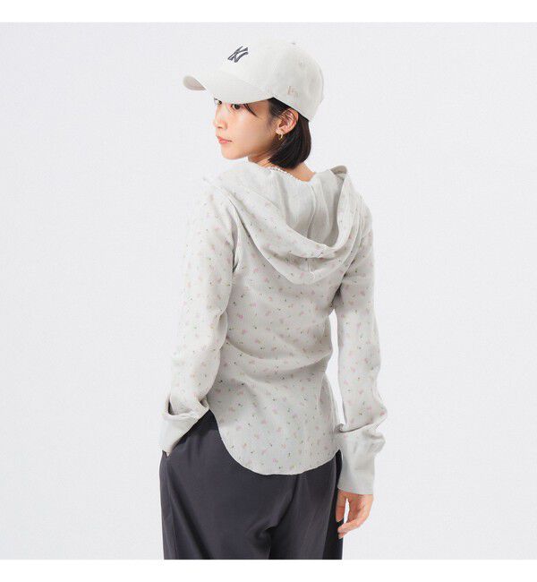 BEAMSBOY「フラワー サーマル パーカー」|Tシャツ・カットソー|