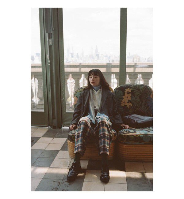 BEAMSBOY「ツイード スリーボタン ビッグジャケット」|テーラードジャケット|