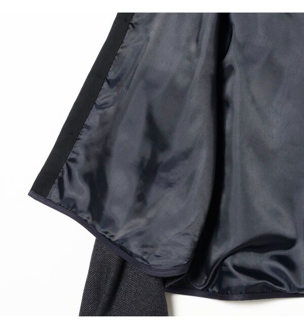 BEAMSBOY「ショート ヘリンボーン CPO ジャケット」|ブルゾン・スタジャン|