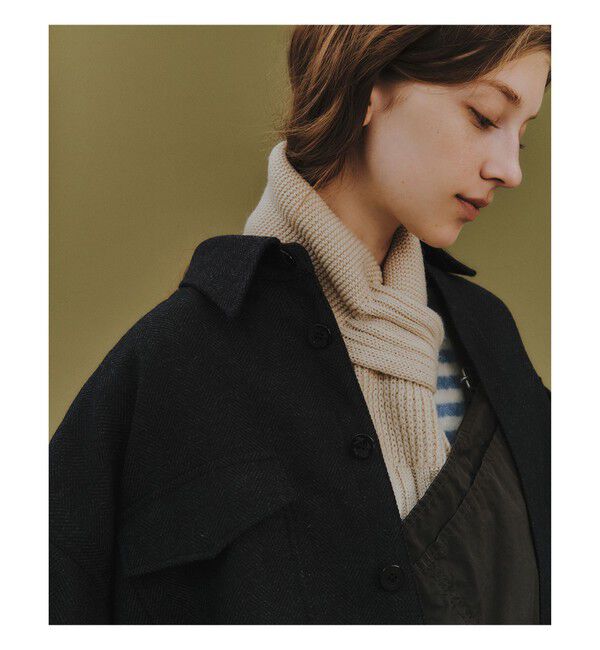 BEAMSBOY「ショート ヘリンボーン CPO ジャケット」|ブルゾン・スタジャン|