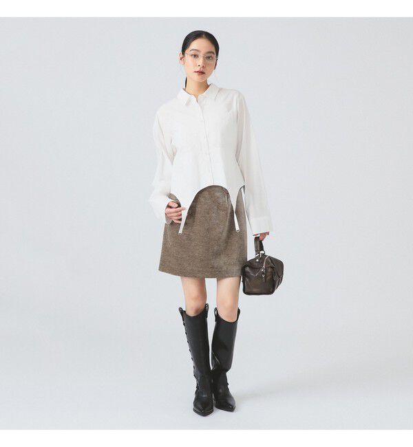 Ray BEAMS 「ガーターベルト シャツ」|シャツ・ブラウス|