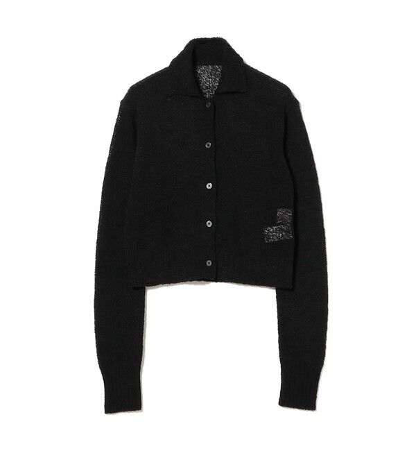 Demi-Luxe BEAMS 「AK+1 / ポロカラーショート カーディガン」|ニット・セーター|