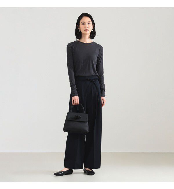 Demi-Luxe BEAMS 「シアーコットン ロングスリーブT」|Tシャツ・カットソー|