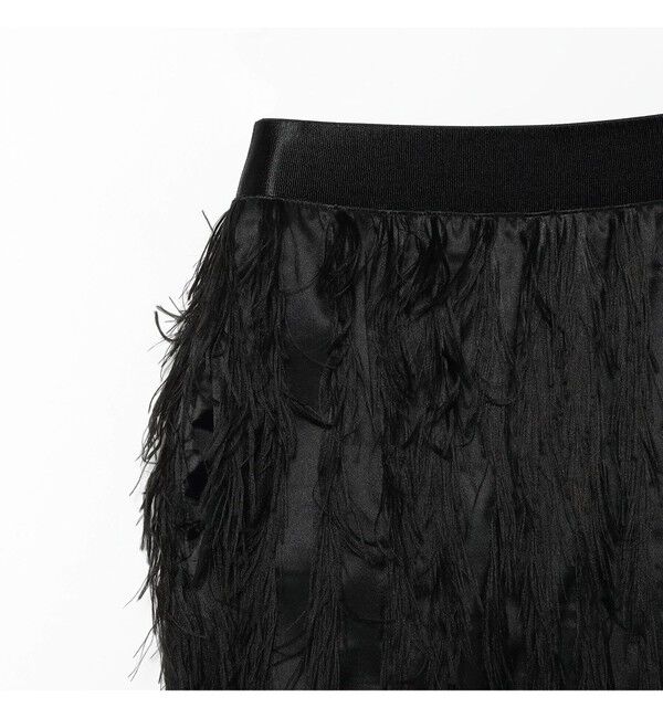 Demi-Luxe BEAMS 「フェザー ジャガード ドレス スカート .M」|スカート|