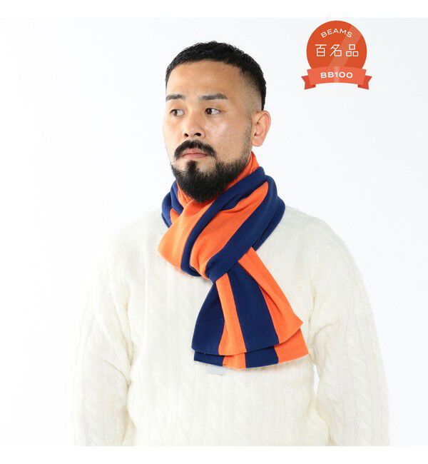 BEAMS PLUS「ENGLISH TRADITION &times; BEAMS PLUS / 別注 スクールマフラー」|マフラー|ORG*NVY