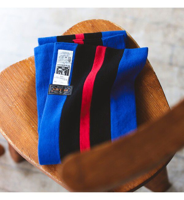 BEAMS PLUS「ENGLISH TRADITION &times; BEAMS PLUS / 別注 スクールマフラー」|マフラー|