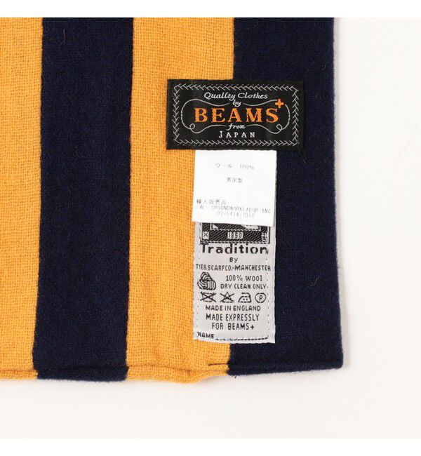 BEAMS PLUS「ENGLISH TRADITION &times; BEAMS PLUS / 別注 スクールマフラー」|マフラー|