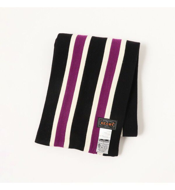 BEAMS PLUS「ENGLISH TRADITION &times; BEAMS PLUS / 別注 スクールマフラー」|マフラー|