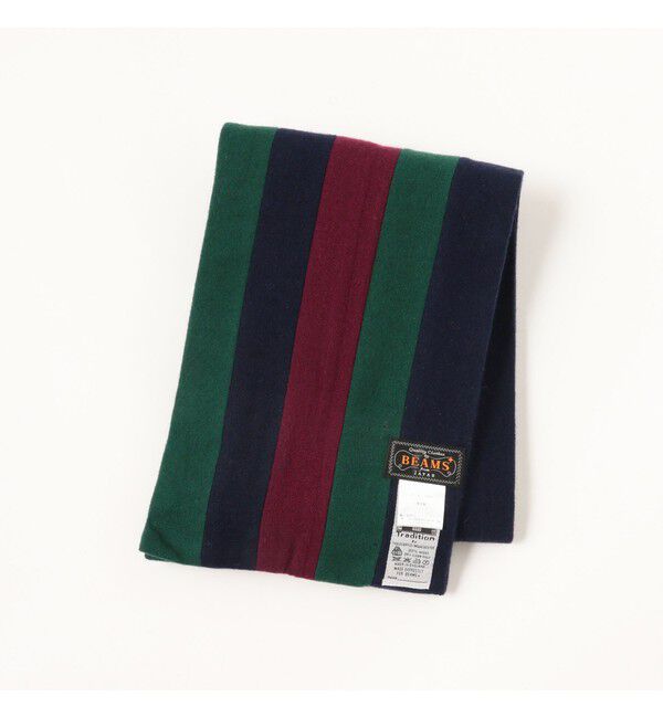 BEAMS PLUS「ENGLISH TRADITION &times; BEAMS PLUS / 別注 スクールマフラー」|マフラー|