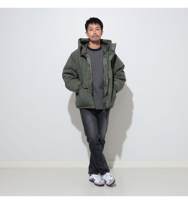 BEAMS「Dermizax (TM) リバーシブル ダウンジャケット」|ブルゾン・スタジャン|