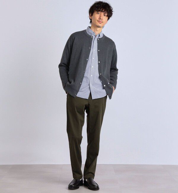 SHIPS any「SHIPS any: 〈手洗い可能〉 ミラノリブ クルーネック カーディガン 24SS◇」|カーディガン|