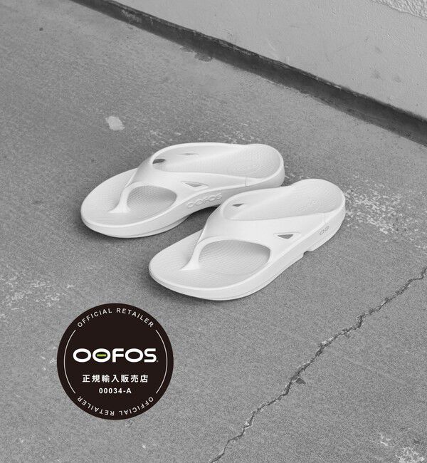 SHIPS any「OOFOS: OOriginal/ウーオリジナル トング リカバリー サンダル 25SS◇」|サンダル|