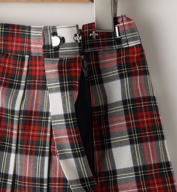 SHIPS KIDS「SHIPS KIDS:110～130cm / タータンチェック プリーツ スカート」|スカート|
