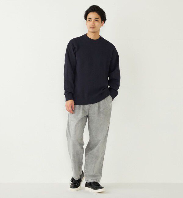 SHIPS Colors 「SHIPS Colors: テーパード ワイド トラウザー デニム◇」|デニム|