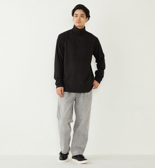 SHIPS Colors 「SHIPS Colors: テーパード ワイド トラウザー デニム◇」|デニム|