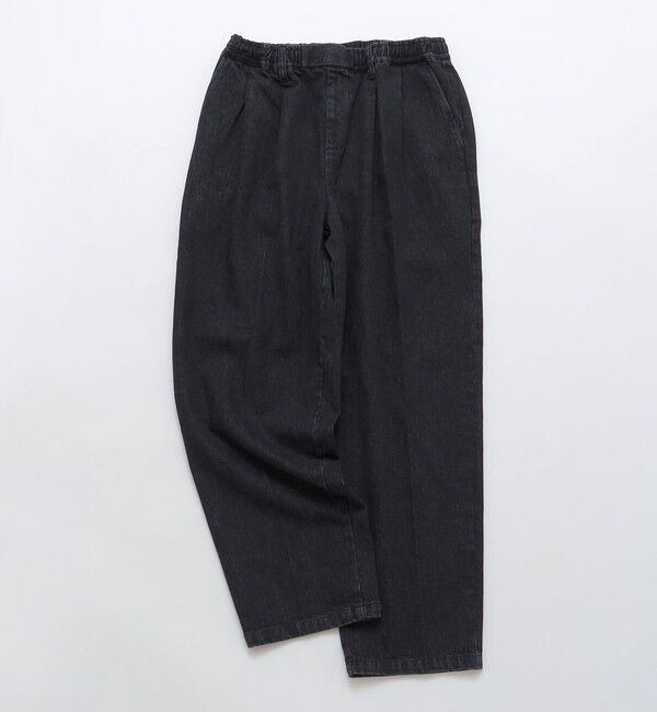 SHIPS Colors 「SHIPS Colors: テーパード ワイド トラウザー デニム◇」|デニム|