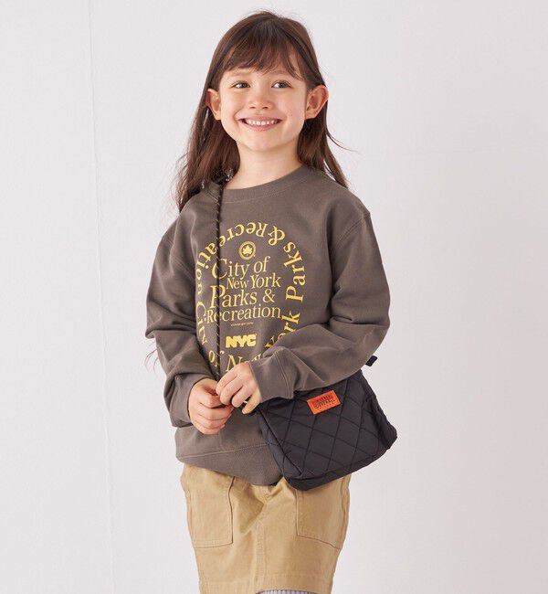 SHIPS any「GOOD ROCK SPEED: NYC PARKS クルーネック スウェット <KIDS>◇」|スウェット・ジャージ|ダークグレー