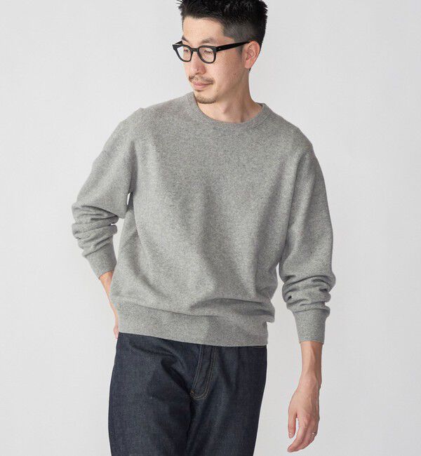 SHIPS「SHIPS: スーパー180'S ラム ウール クルーネック ニット」|ニット・セーター|