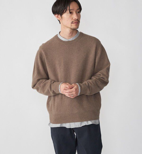 SHIPS「SHIPS: スーパー180'S ラム ウール クルーネック ニット」|ニット・セーター|