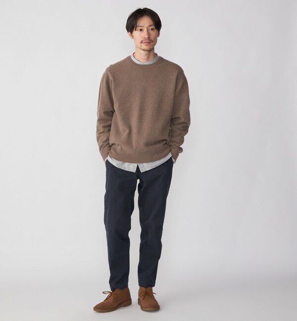 SHIPS「SHIPS: スーパー180'S ラム ウール クルーネック ニット」|ニット・セーター|