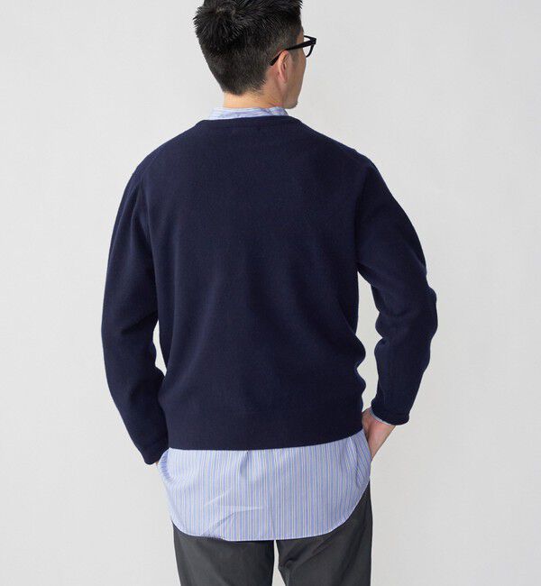 SHIPS「SHIPS: スーパー180'S ラム ウール クルーネック ニット」|ニット・セーター|