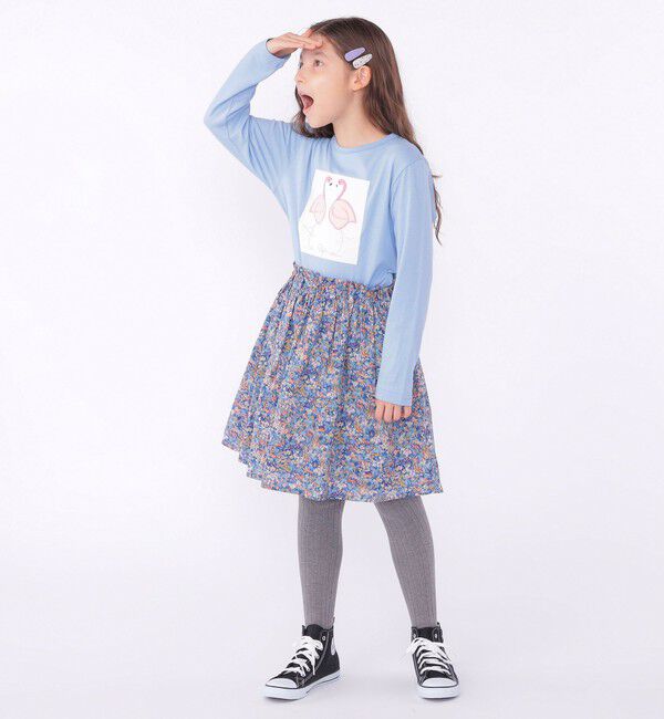 SHIPS KIDS「SHIPS KIDS:140～150cm / リバティ スカート」|フレア|