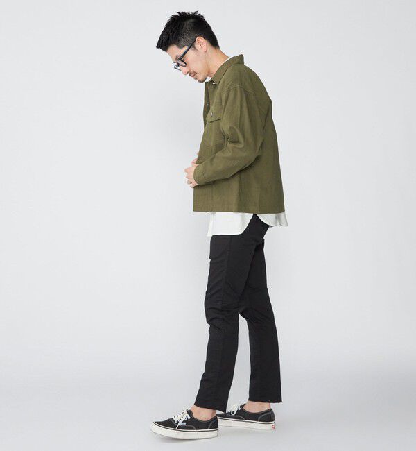 SHIPS「SHIPS: ミリタリー カバー シャツ ジャケット」|ミリタリージャケット|