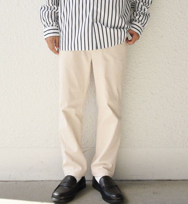 SHIPS any「SHIPS any: ストレッチ コーデュロイ テーパード イージー パンツ 24FW◇」|チノ|