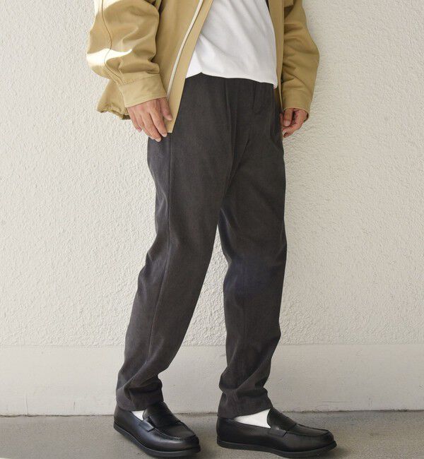 SHIPS any「SHIPS any: ストレッチ コーデュロイ テーパード イージー パンツ 24FW◇」|チノ|