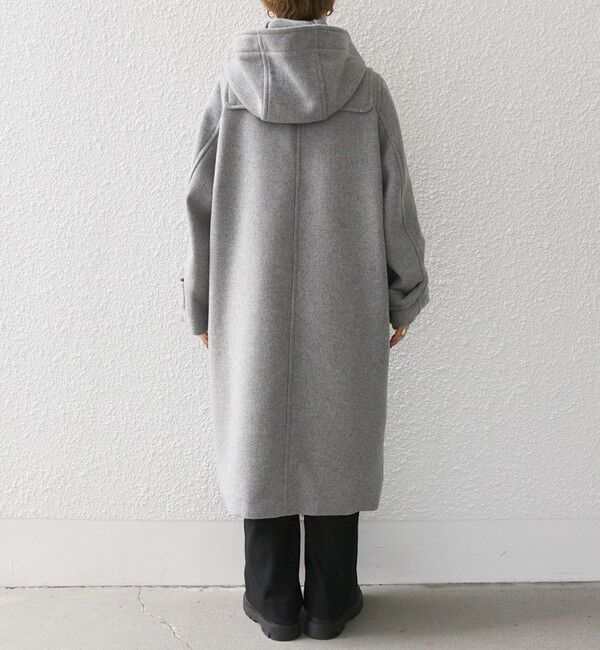 SHIPS any「SHIPS any: メルトン ロング ダッフル コート」|ダッフルコート|