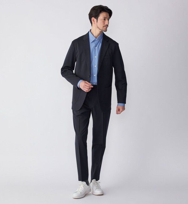 SHIPS「SHIPS: 〈セットアップ対応・手洗い可能〉スーパー140 2ボタン テーラードジャケット」|テーラードジャケット|