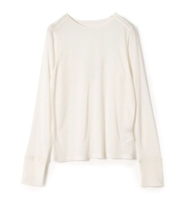 SHIPS for women「〈手洗い可能〉PLA シアー カットソー ◇」|Tシャツ・カットソー|オフホワイト