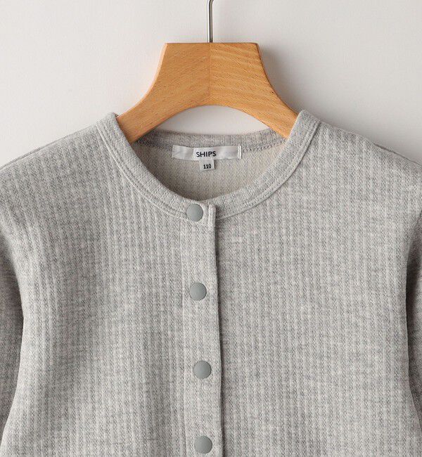 SHIPS KIDS「SHIPS KIDS:100～130cm / スナップ カーディガン」|カーディガン|